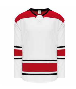 Athletic Knit Pro Hockey Jersey Carolina White - CAR533B