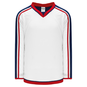 Pro Hockey Jersey Columbus White - CLM891B