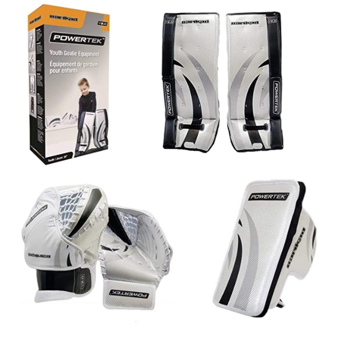 Powertek Barikad V2.0 Hockey Goalie Pad Set Youth & Jr – Goalie Heaven