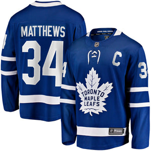 Toronto Maple Leafs Auston Matthews Adult Fanatics Hockey Jersey