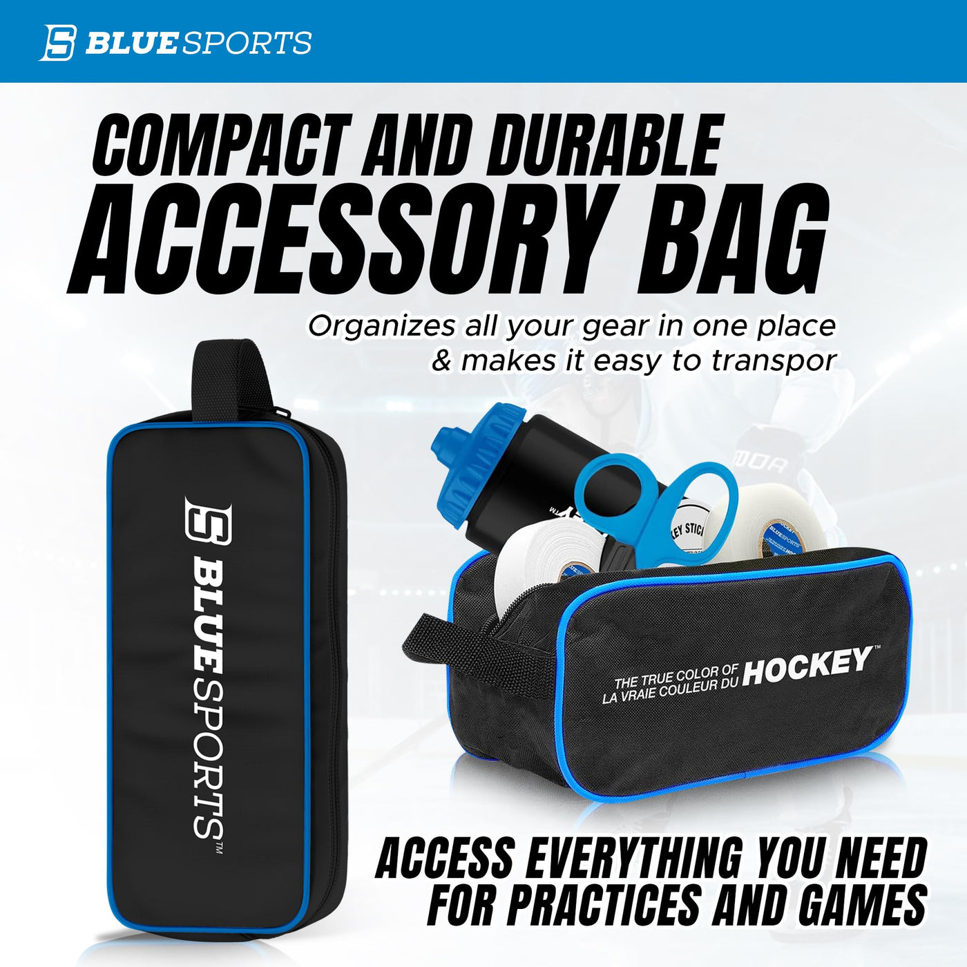 Sports Accessory Blue Sports Accessory Kit – Goalie Heaven