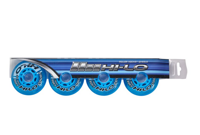 Bauer HI-LO Court Roller Hockey Wheels 4PK S19